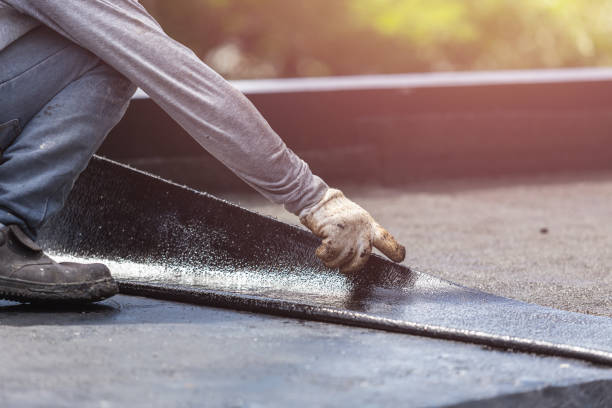 Professional Waterproofing technician working in Stockwell, IN